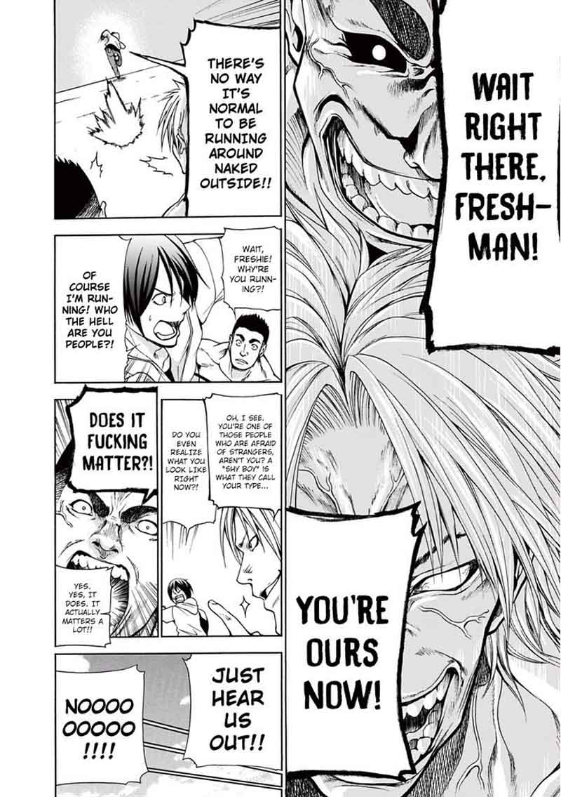 Grand Blue Manga Chapter 1 page 16 - Deep Blue scene