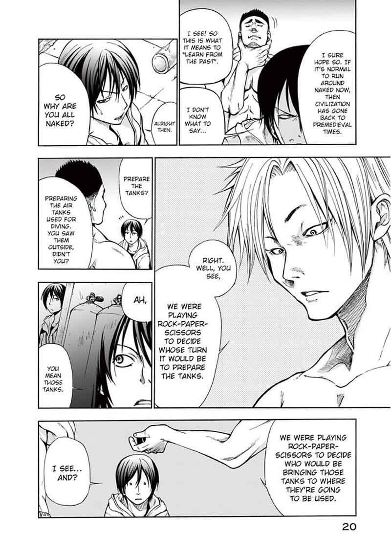 Grand Blue Manga Chapter 1 page 18 - Deep Blue scene