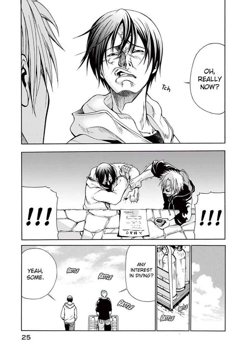 Grand Blue Manga Chapter 1 page 23 - Deep Blue scene