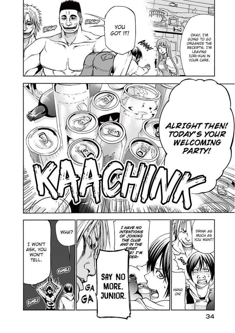 Grand Blue Manga Chapter 1 page 32 - Deep Blue scene