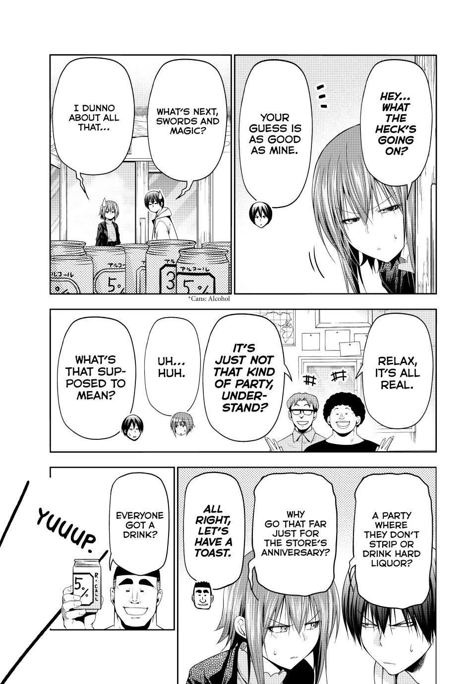 Grand Blue Manga Chapter 100 page 13 - Anniversary! scene