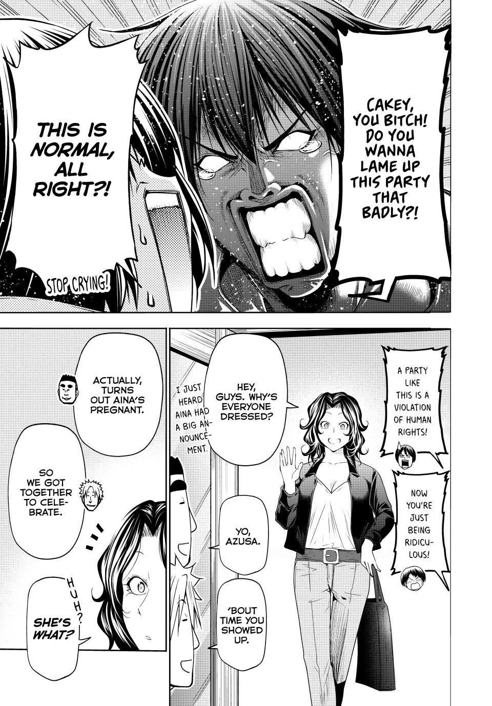 Grand Blue Manga Chapter 100 page 29 - Anniversary! scene