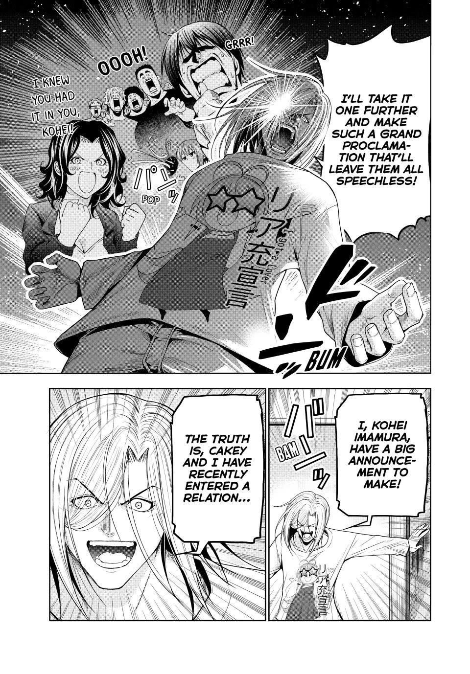 Grand Blue Manga Chapter 100 page 33 - Anniversary! scene