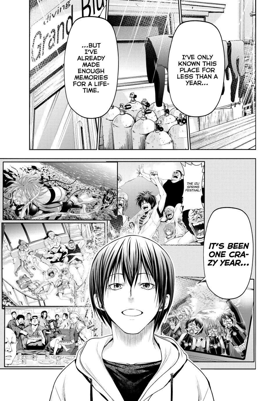 Grand Blue Manga Chapter 100 page 6 - Anniversary! scene