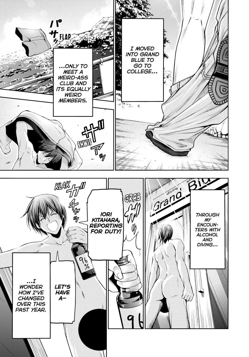 Grand Blue Manga Chapter 100 page 8 - Anniversary! scene