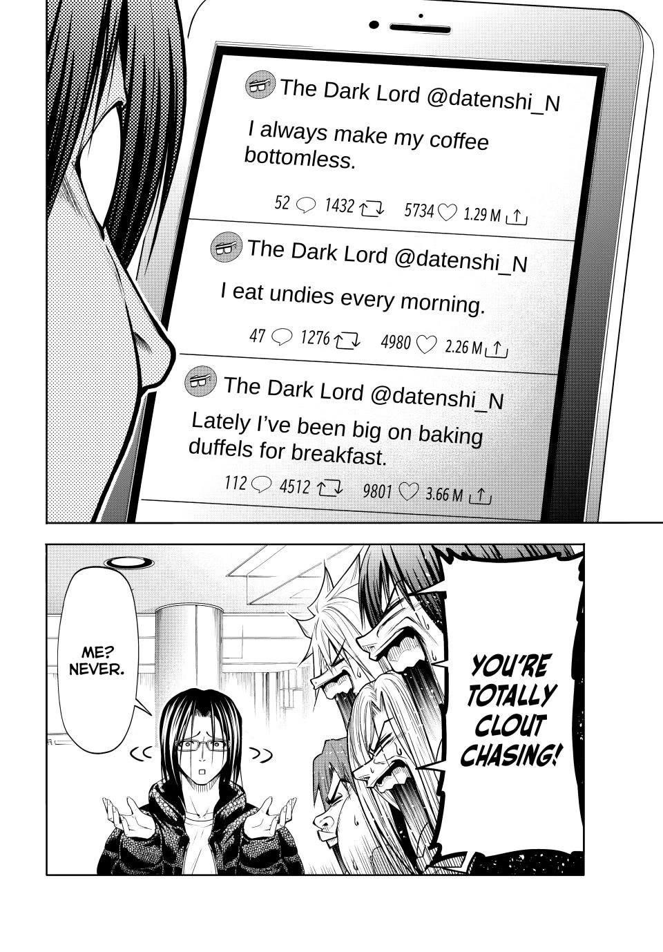Grand Blue Manga Chapter 101 page 12 - Influencer scene