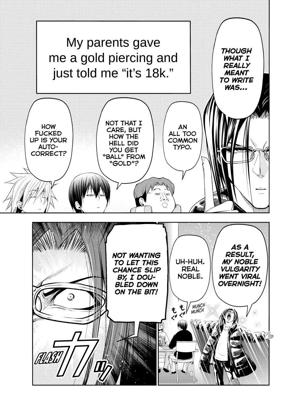 Grand Blue Manga Chapter 101 page 5 - Influencer scene