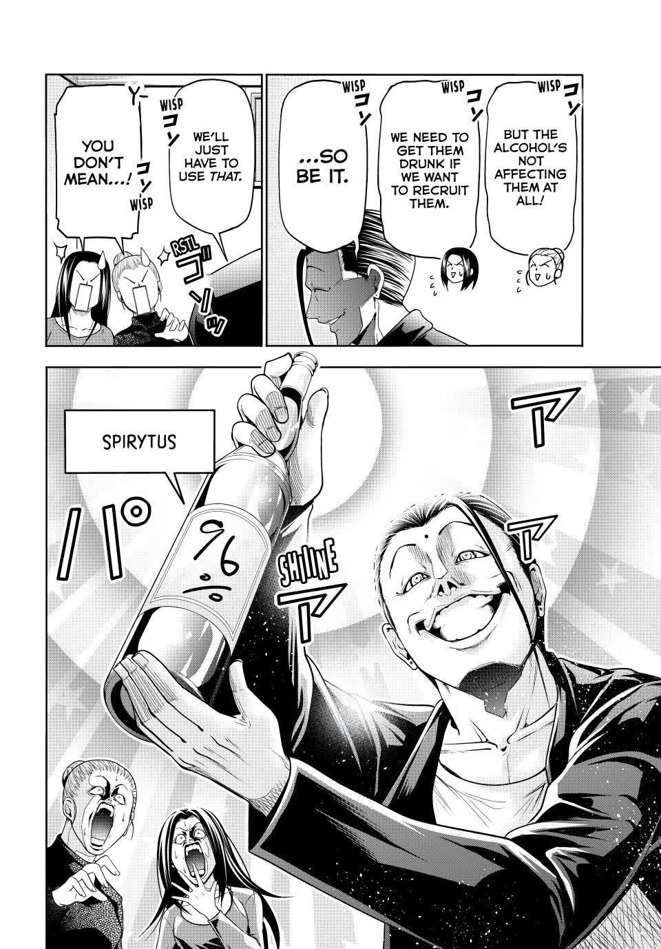 Grand Blue Manga Chapter 102 page 24 - Proselytism scene