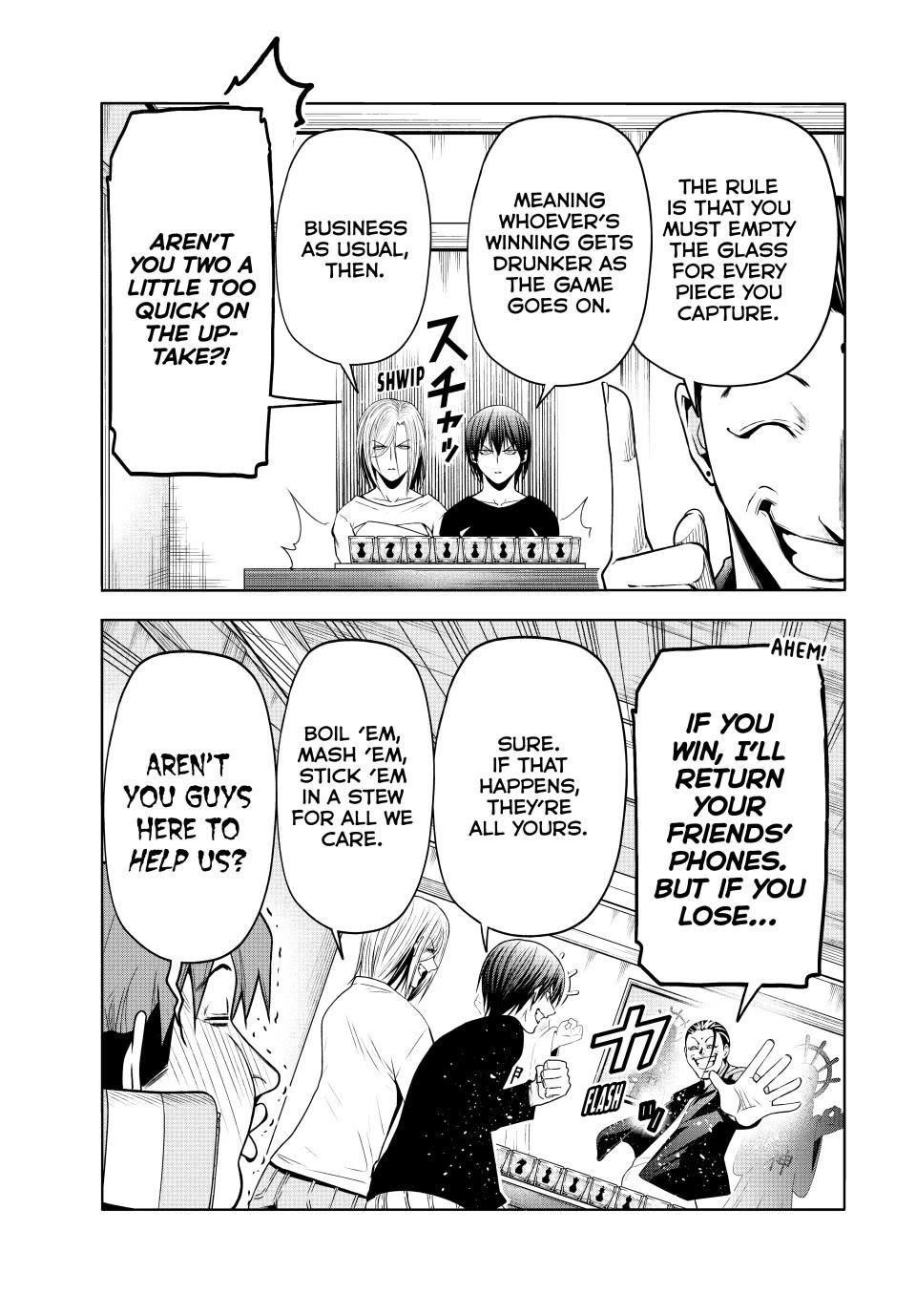 Grand Blue Manga Chapter 102 page 27 - Proselytism scene