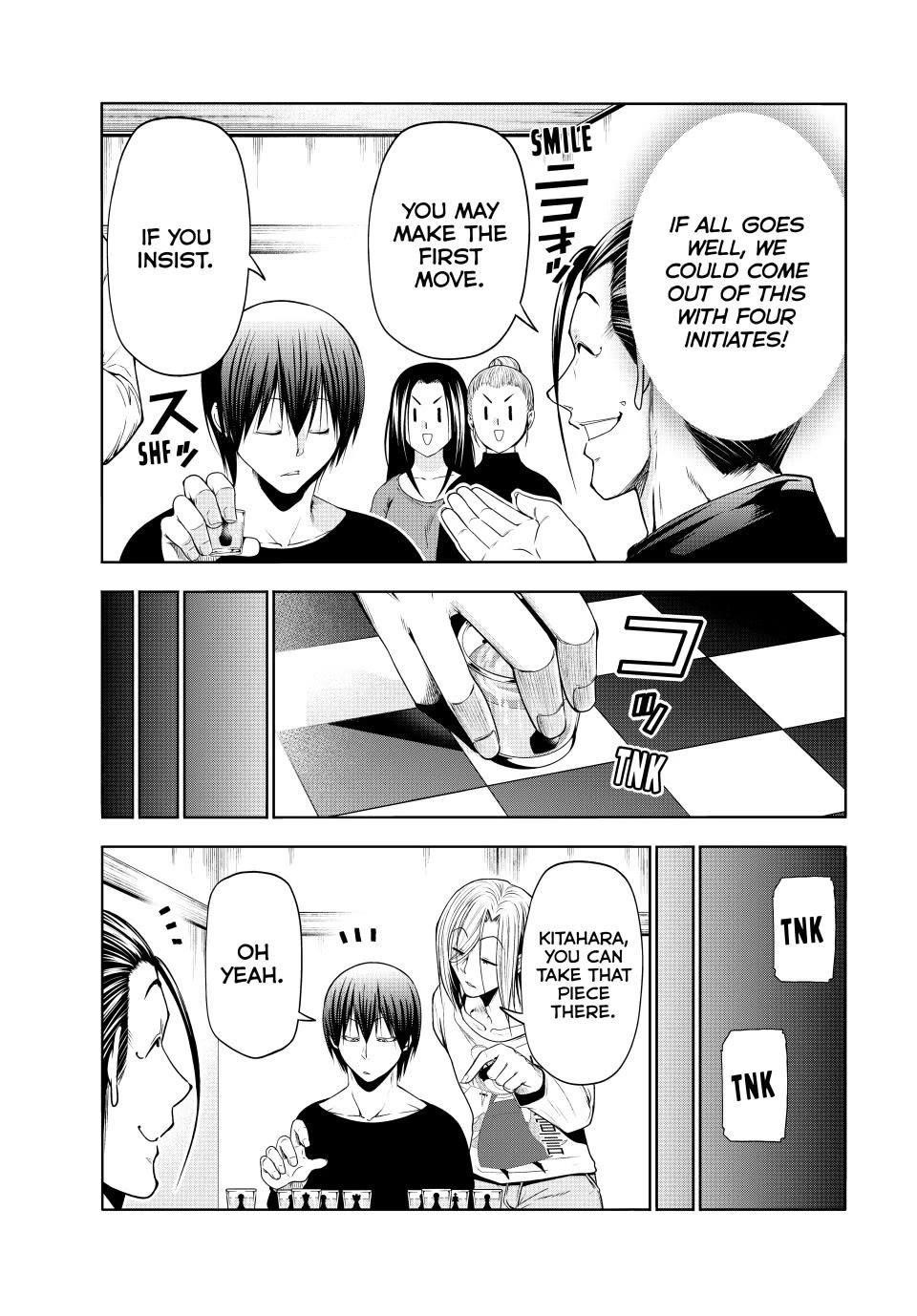Grand Blue Manga Chapter 102 page 29 - Proselytism scene