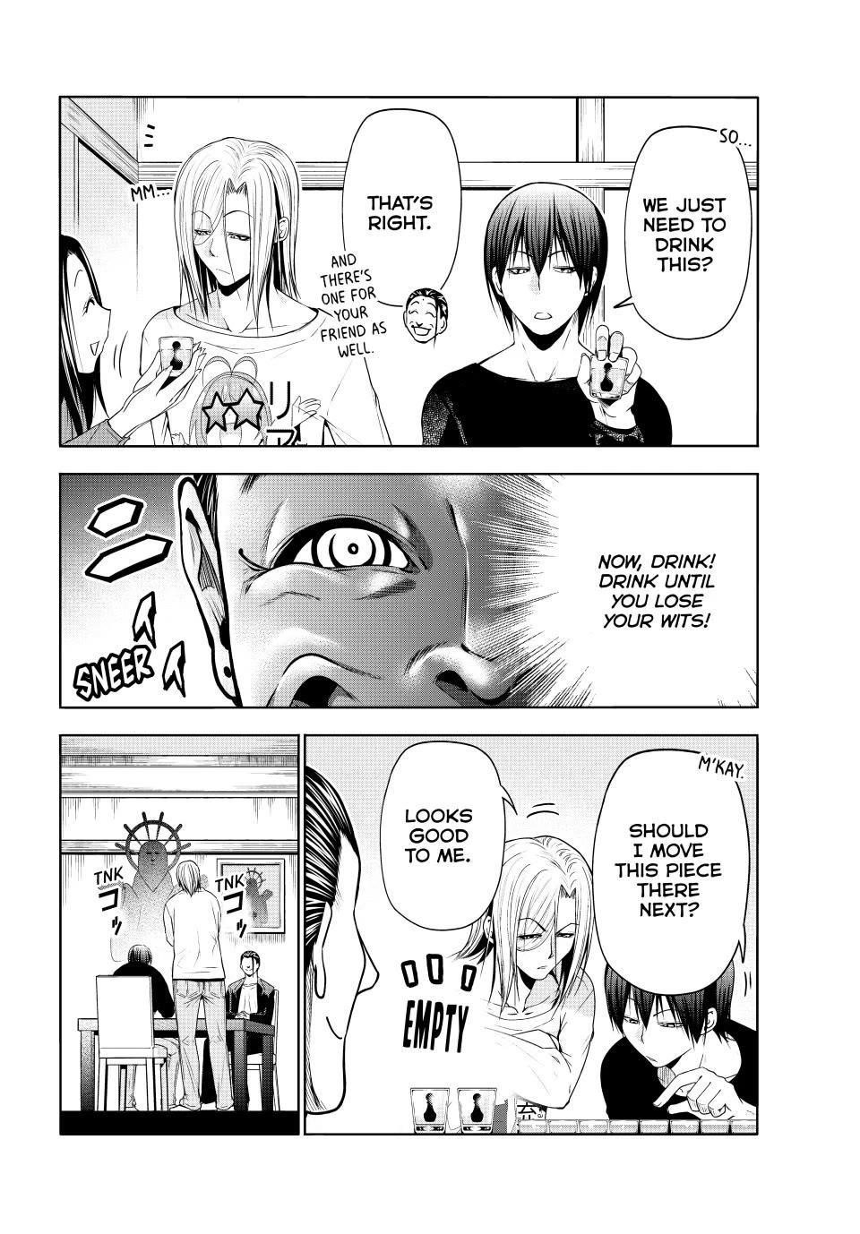 Grand Blue Manga Chapter 102 page 30 - Proselytism scene