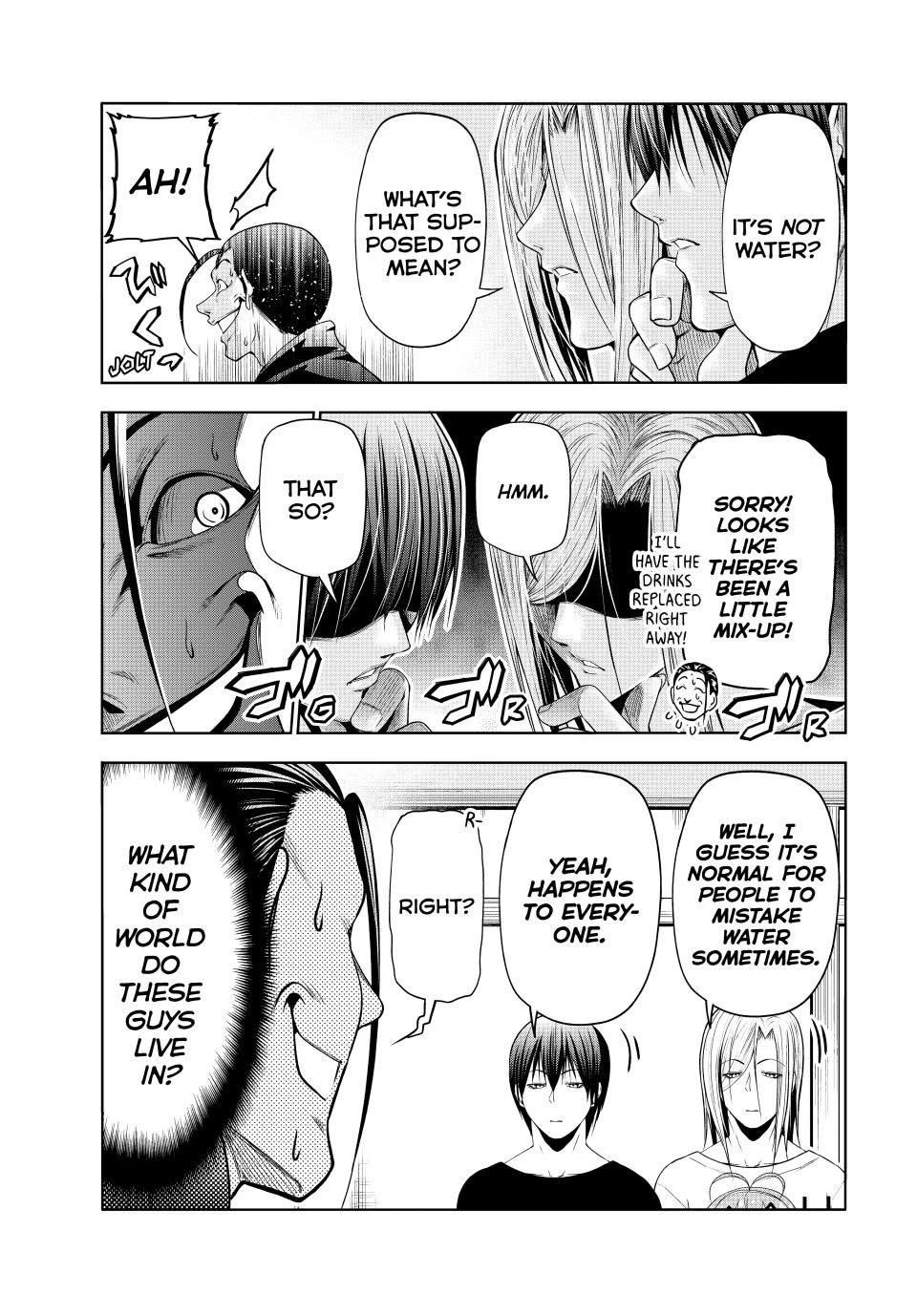 Grand Blue Manga Chapter 102 page 33 - Proselytism scene
