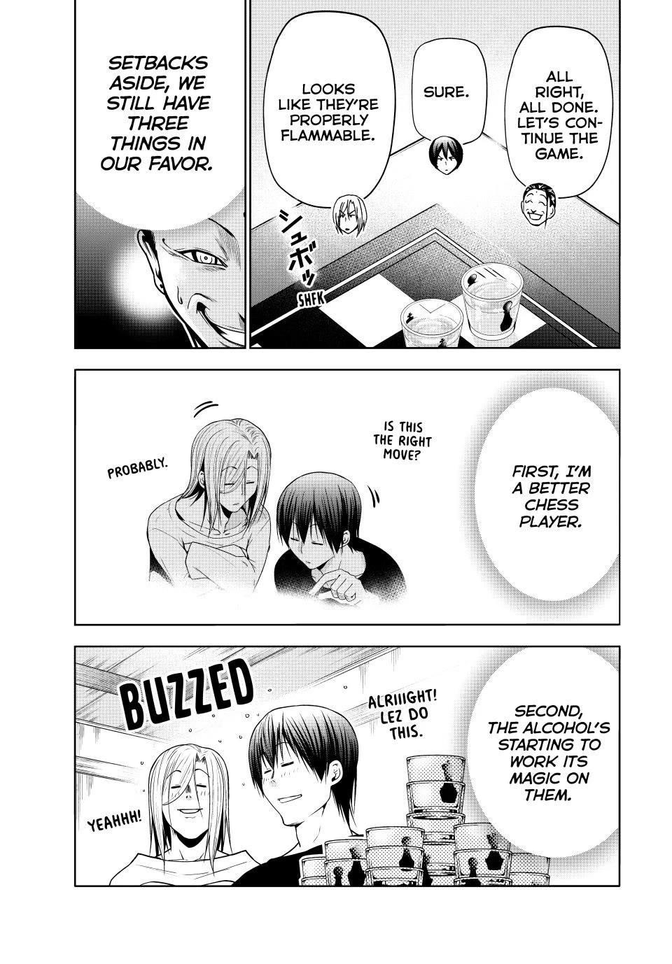 Grand Blue Manga Chapter 102 page 35 - Proselytism scene