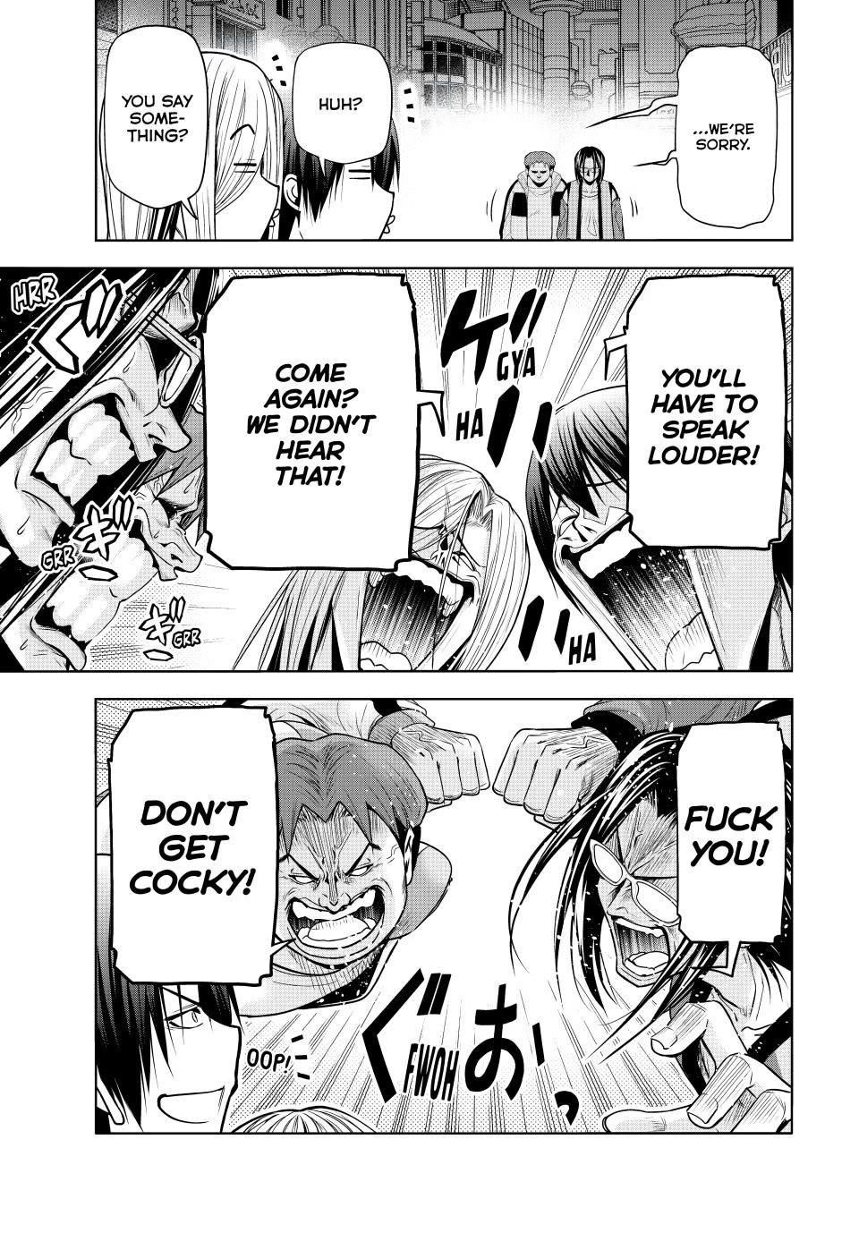 Grand Blue Manga Chapter 102 page 48 - Proselytism scene