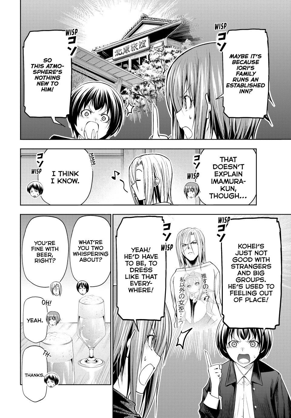 Grand Blue Manga Chapter 103 page 10 - Congratulatory Gift scene
