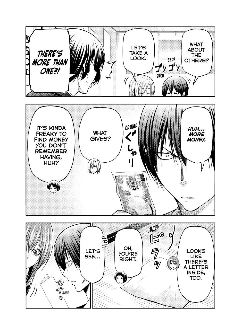 Grand Blue Manga Chapter 103 page 25 - Congratulatory Gift scene