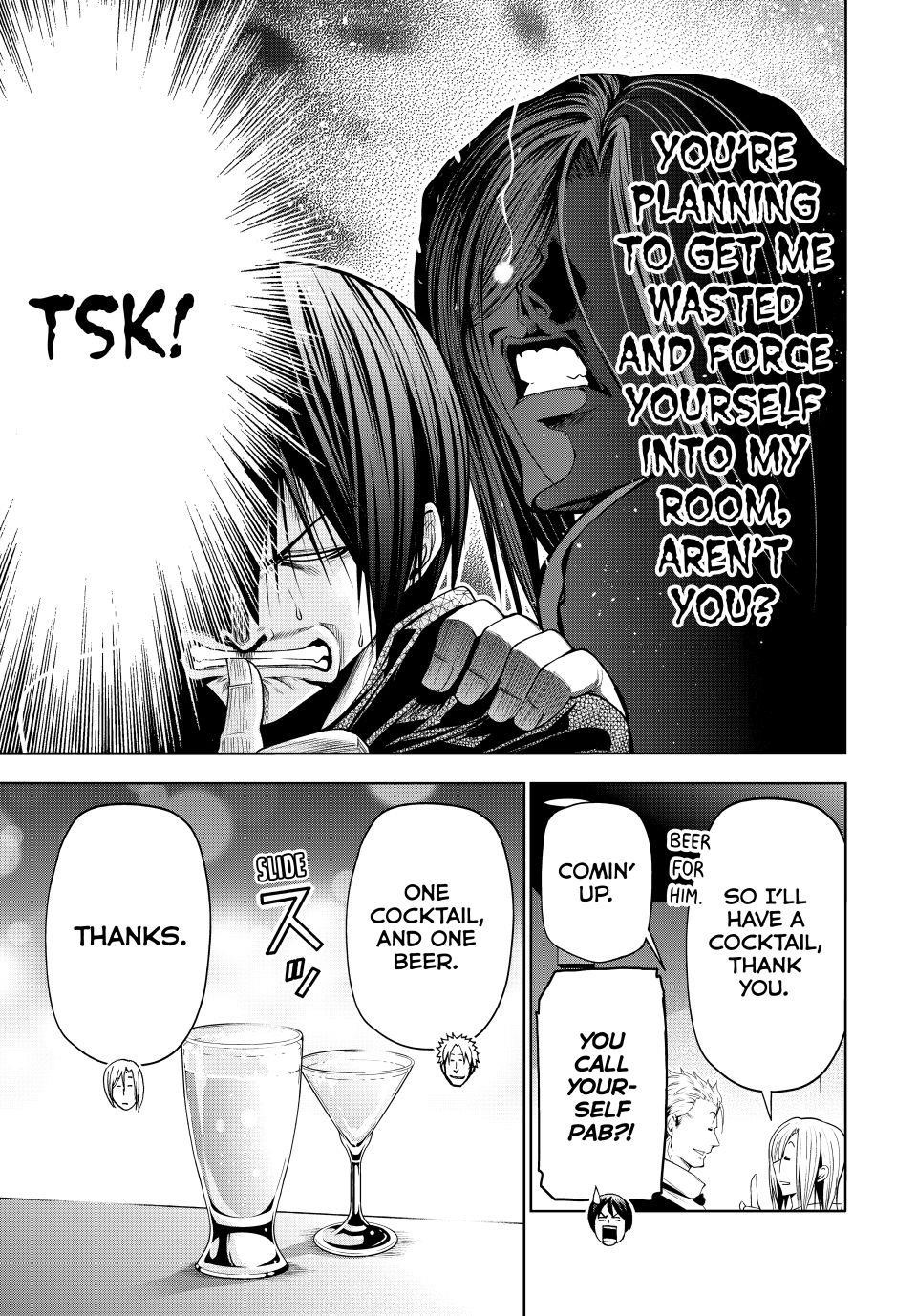 Grand Blue Manga Chapter 104 page 11 - Spooky Stuff scene
