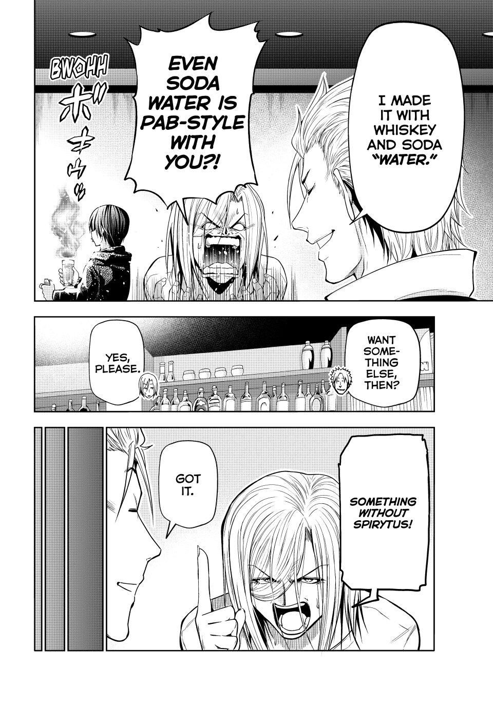 Grand Blue Manga Chapter 104 page 16 - Spooky Stuff scene