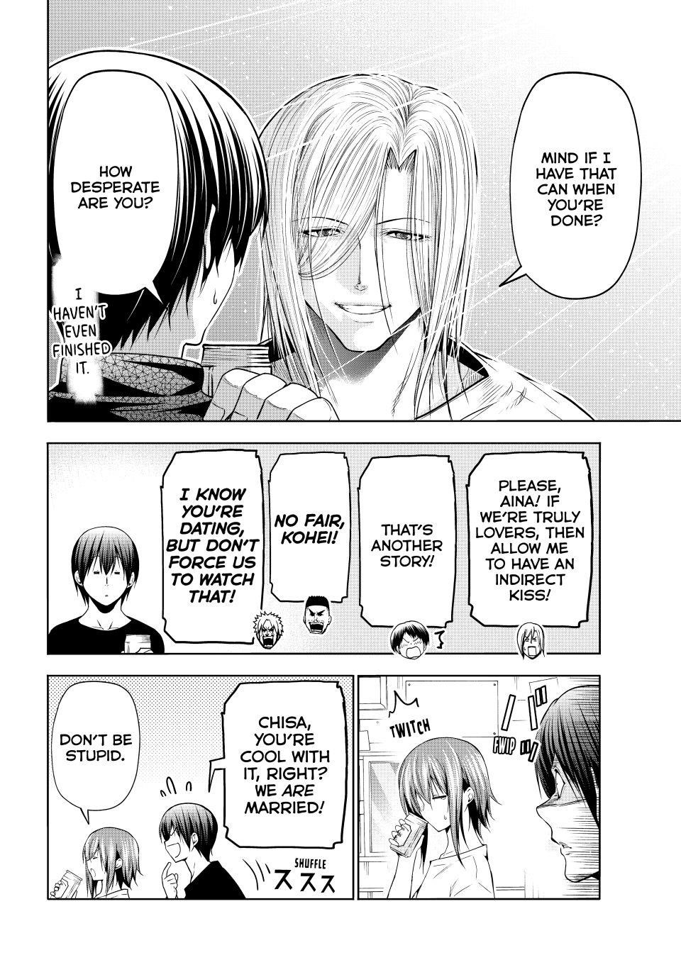Grand Blue Manga Chapter 105 page 20 - The Pinnacle of Flavor scene