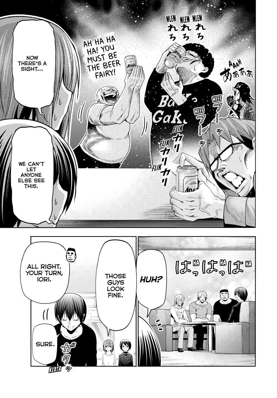 Grand Blue Manga Chapter 105 page 23 - The Pinnacle of Flavor scene