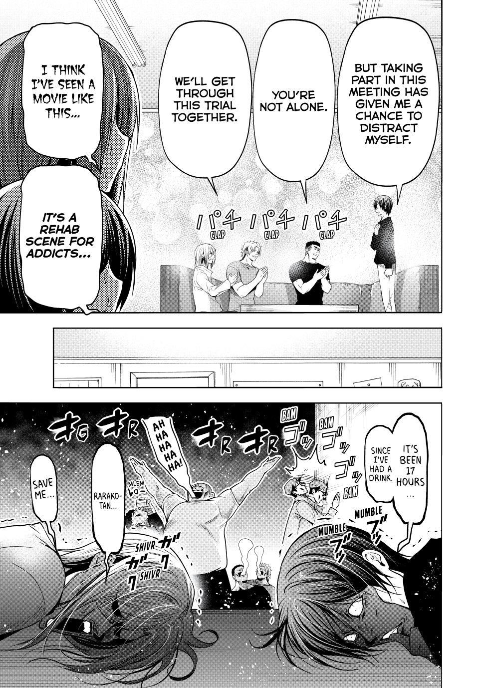 Grand Blue Manga Chapter 105 page 25 - The Pinnacle of Flavor scene