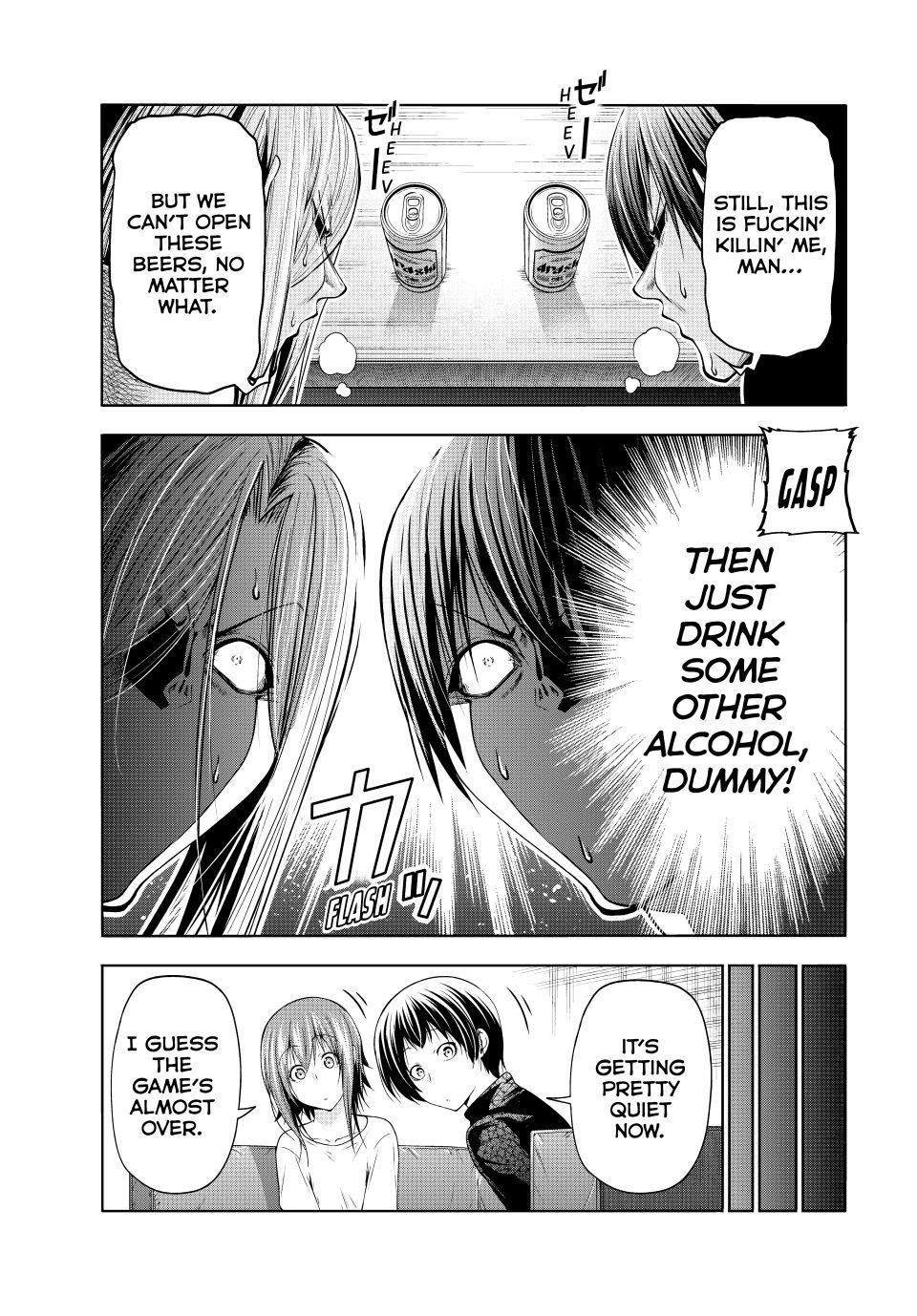 Grand Blue Manga Chapter 105 page 29 - The Pinnacle of Flavor scene