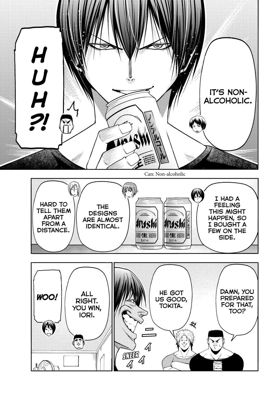 Grand Blue Manga Chapter 105 page 39 - The Pinnacle of Flavor scene