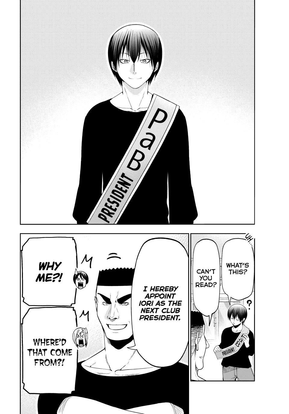 Grand Blue Manga Chapter 105 page 40 - The Pinnacle of Flavor scene