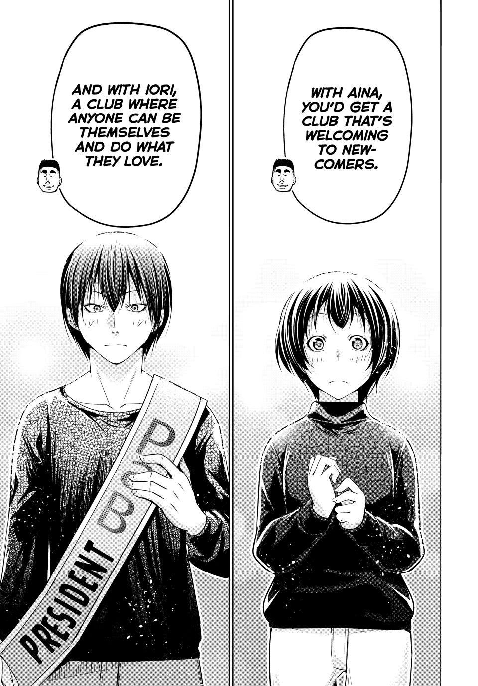 Grand Blue Manga Chapter 105 page 43 - The Pinnacle of Flavor scene