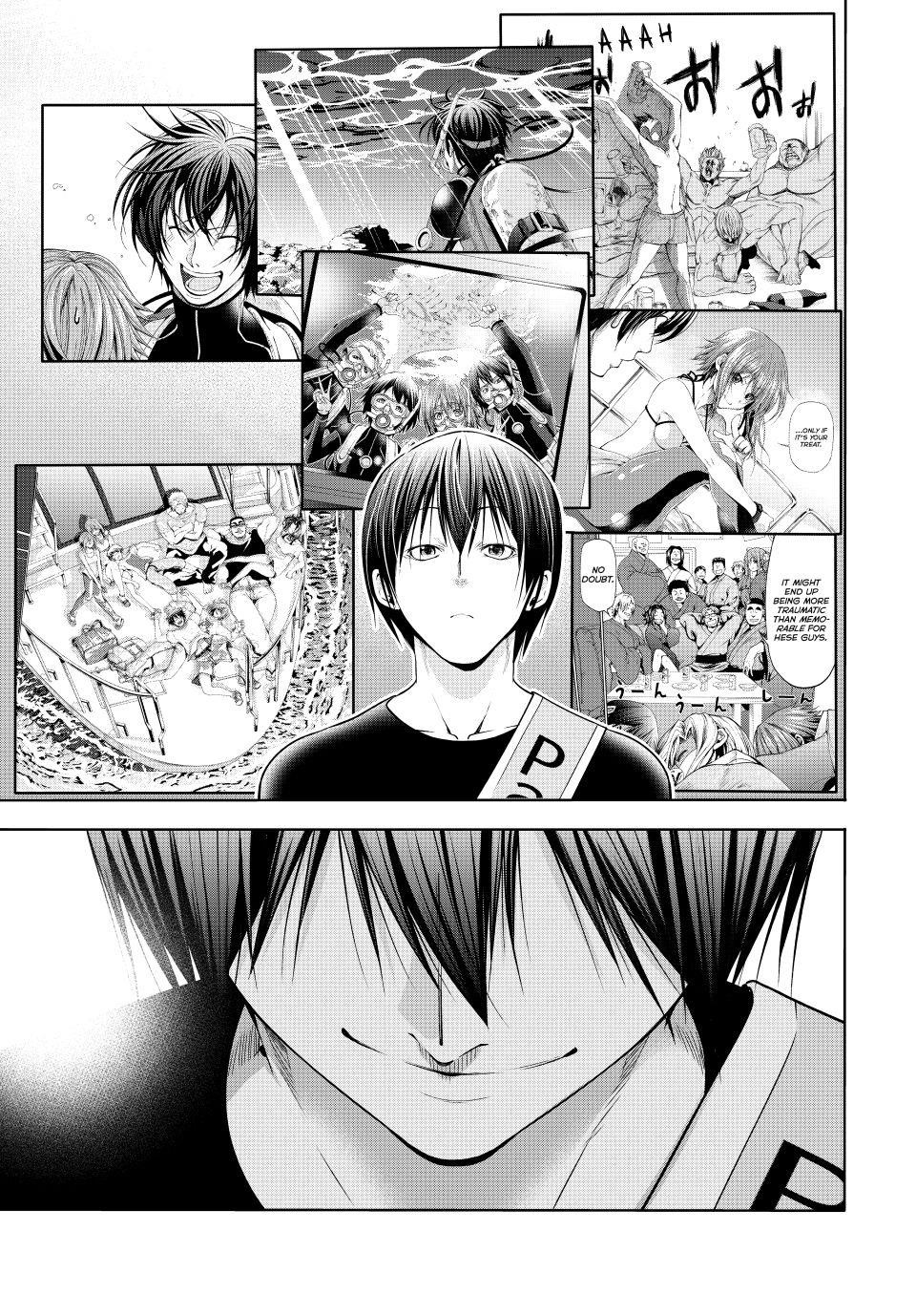 Grand Blue Manga Chapter 105 page 45 - The Pinnacle of Flavor scene