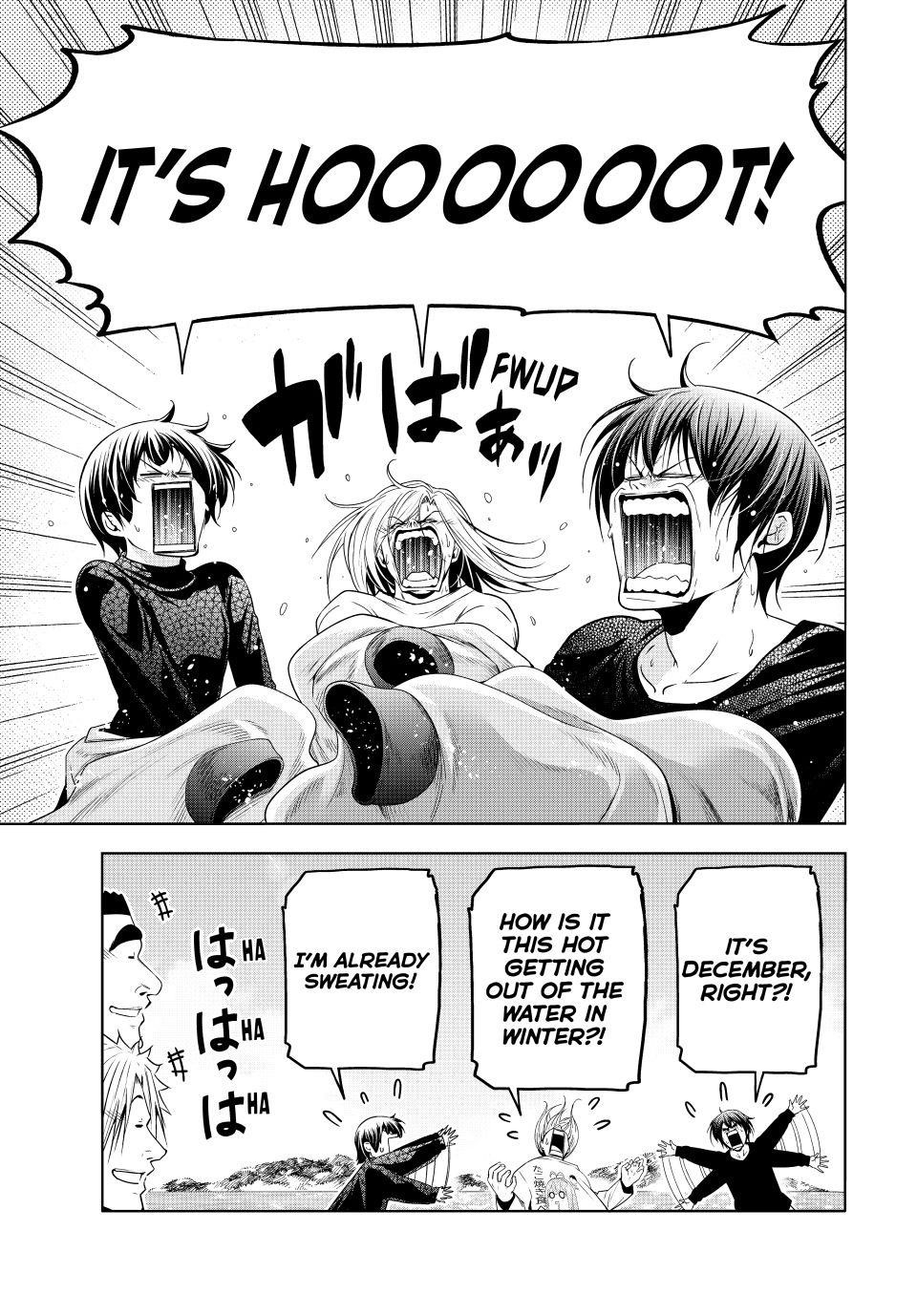 Grand Blue Manga Chapter 105 page 5 - The Pinnacle of Flavor scene