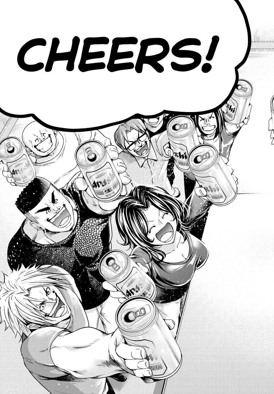 Grand Blue Manga Chapter 105 page 53 - The Pinnacle of Flavor scene