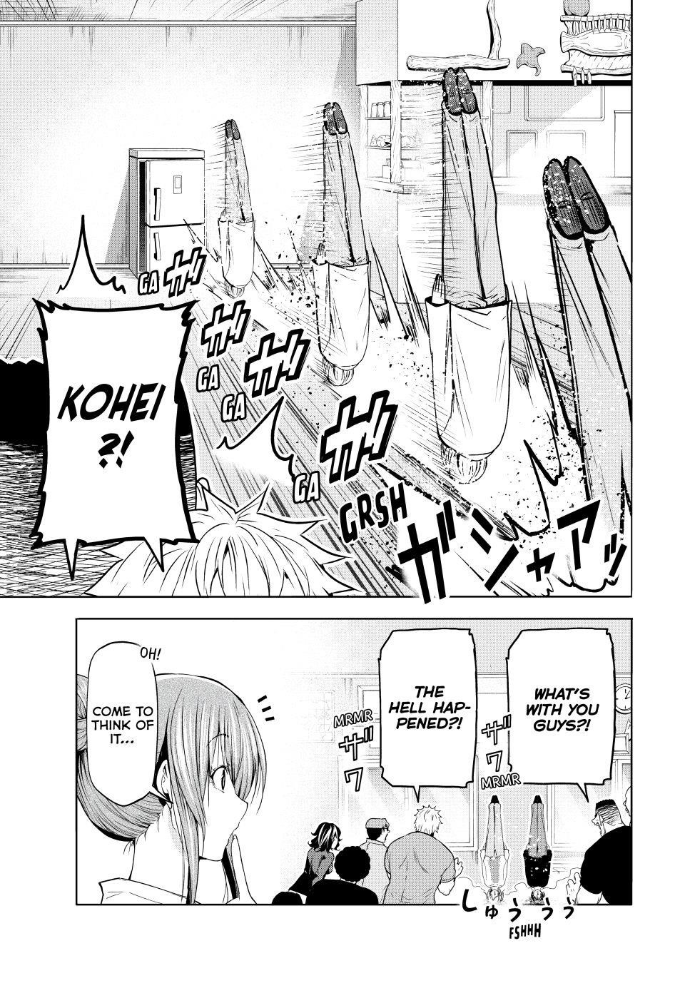 Grand Blue Manga Chapter 105 page 9 - The Pinnacle of Flavor scene