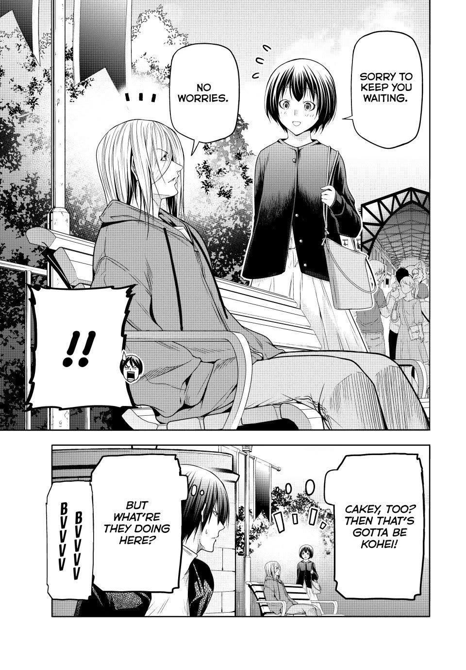 Grand Blue Manga Chapter 106 page 17 - Birds of a Feather scene