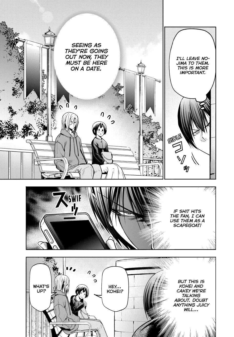 Grand Blue Manga Chapter 106 page 19 - Birds of a Feather scene
