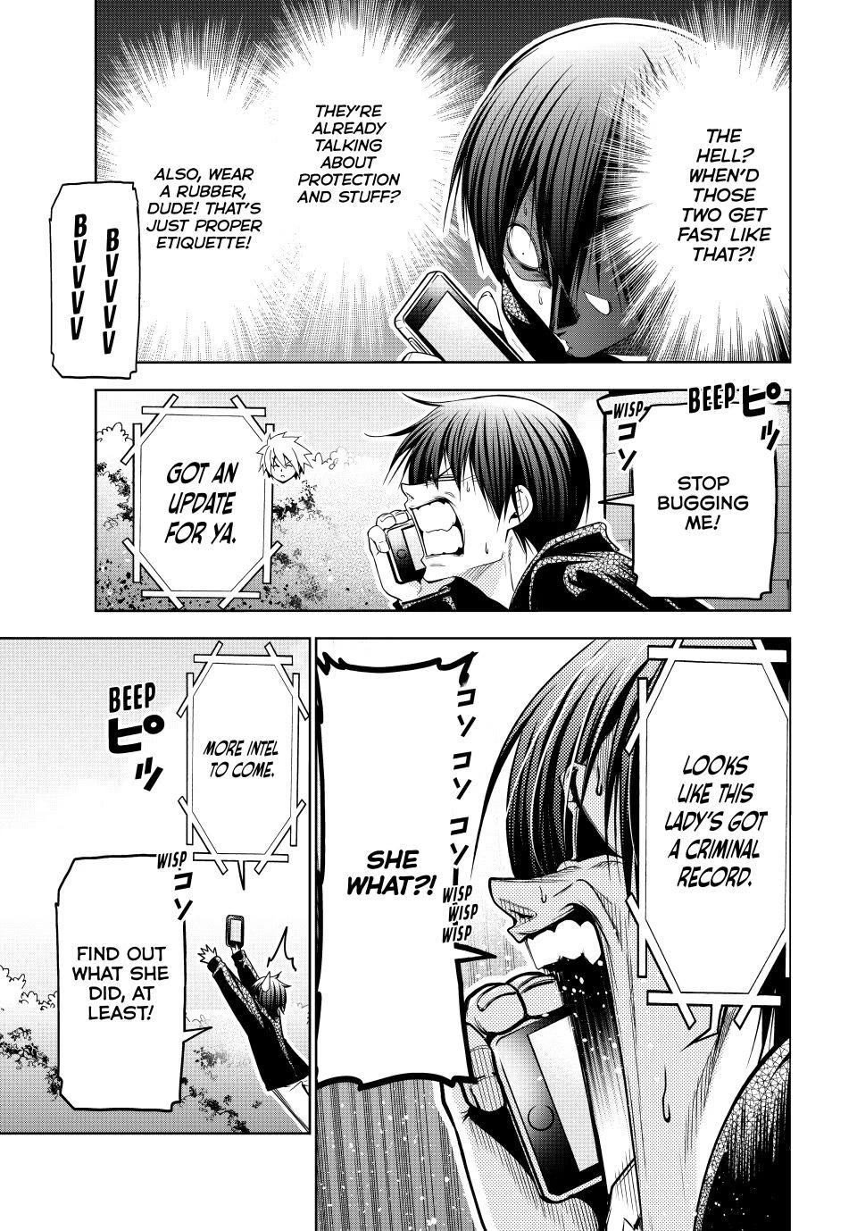 Grand Blue Manga Chapter 106 page 23 - Birds of a Feather scene