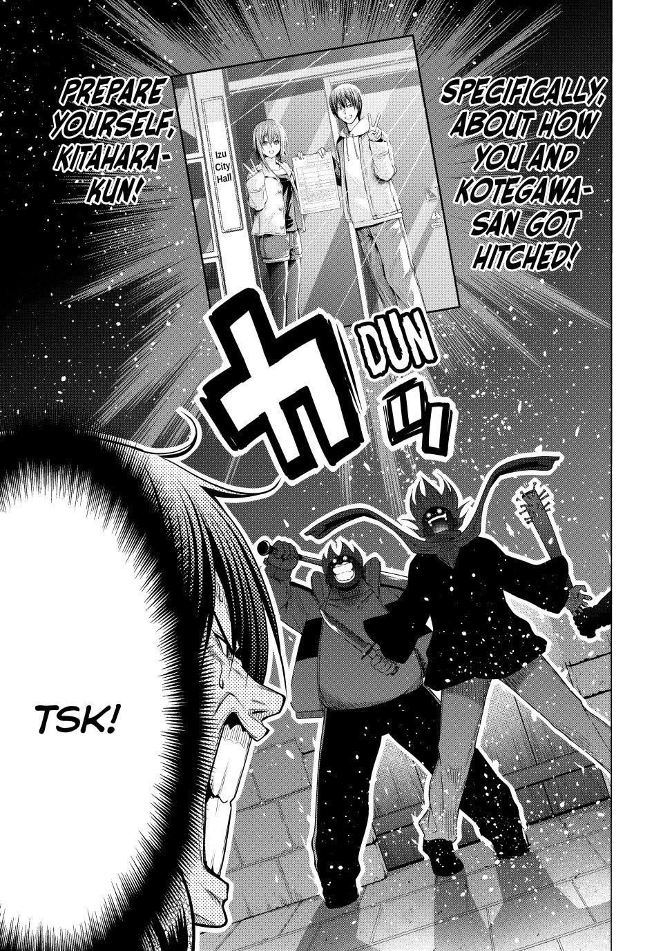 Grand Blue Manga Chapter 106 page 31 - Birds of a Feather scene