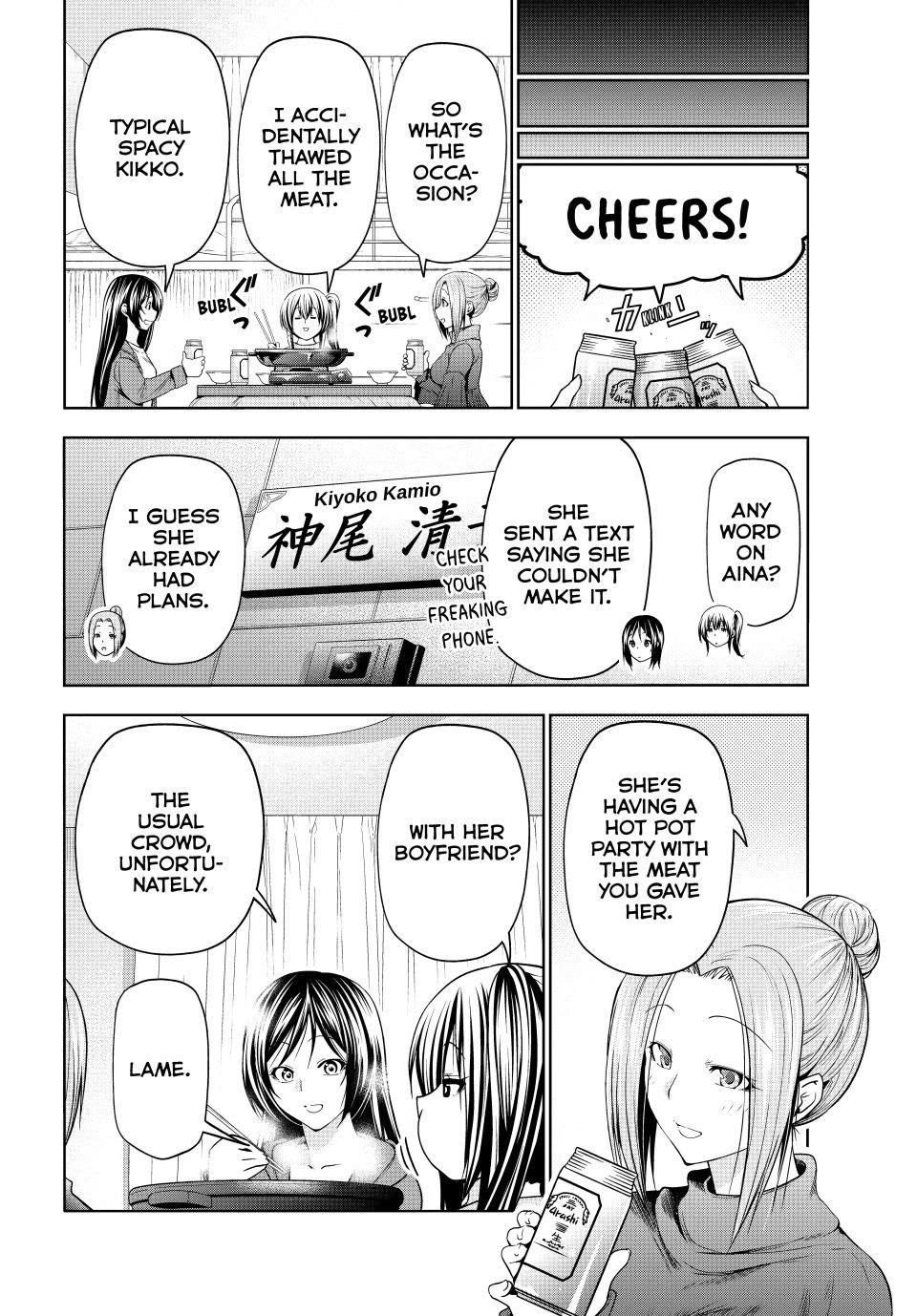 Grand Blue Manga Chapter 106 page 49 - Birds of a Feather scene