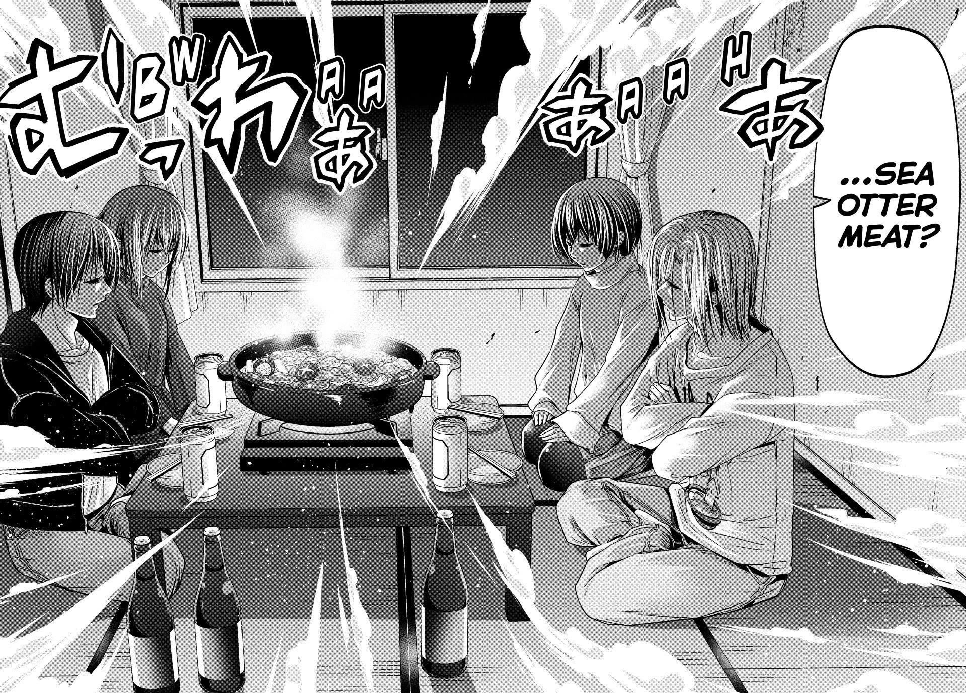 Grand Blue Manga Chapter 106 page 51 - Birds of a Feather scene