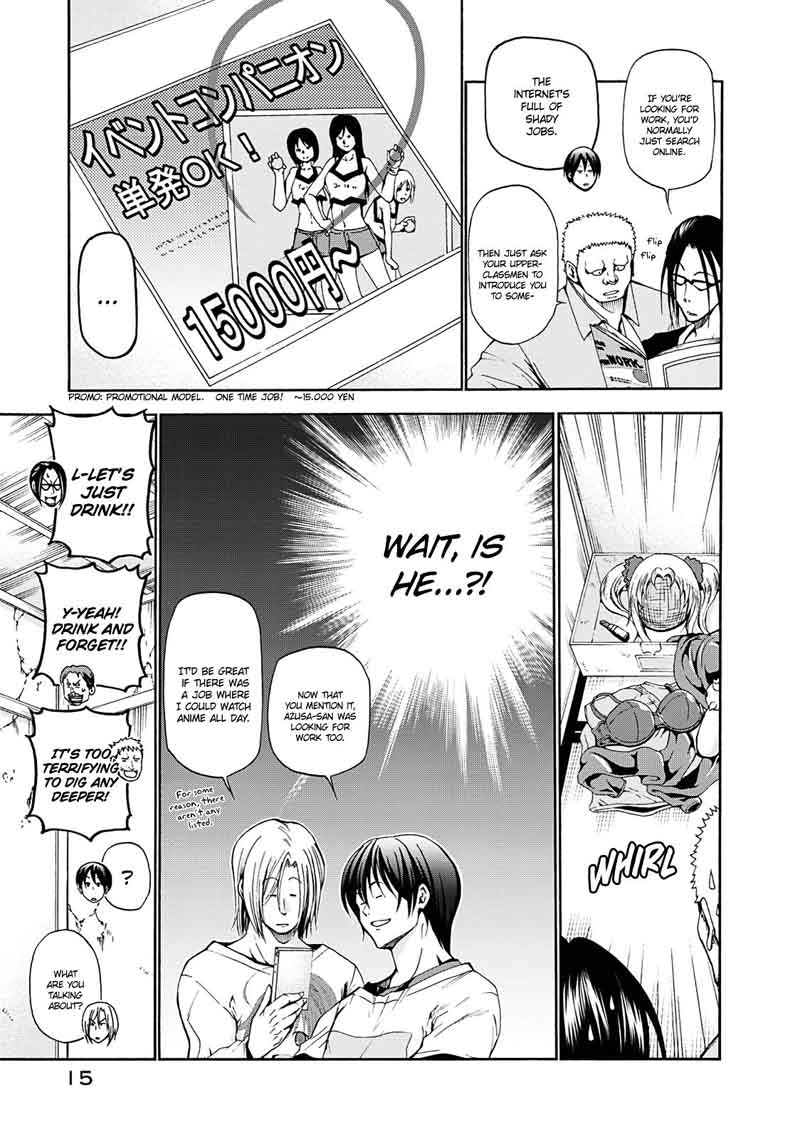 Grand Blue Manga Chapter 13 page 15 - Drinking at Home scene