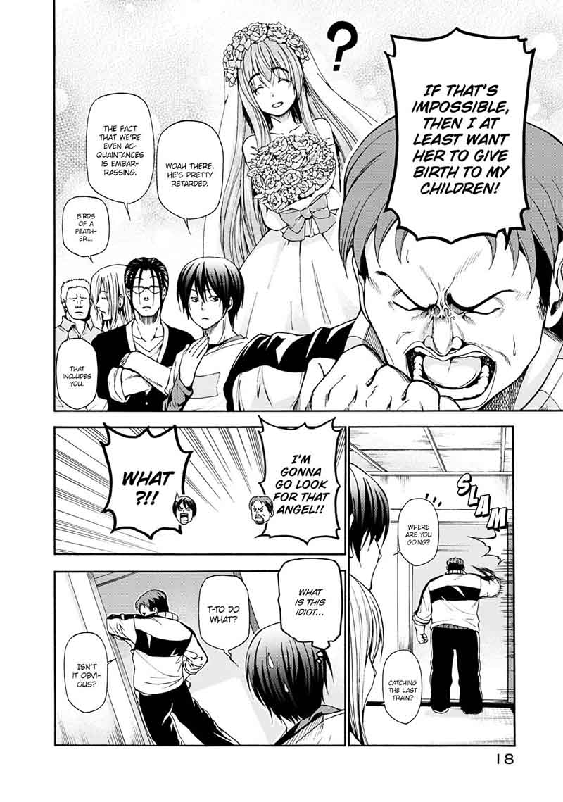 Grand Blue Manga Chapter 13 page 18 - Drinking at Home scene