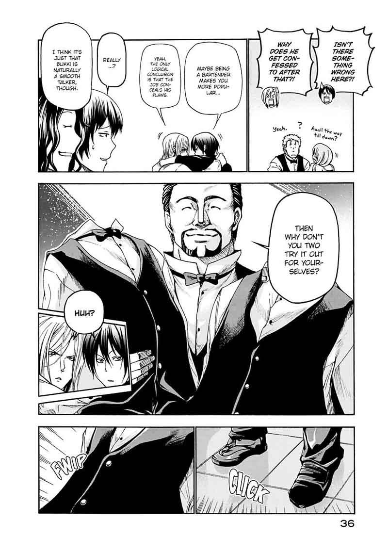 Grand Blue Manga Chapter 14 page 10 - A Man's Cocktail scene