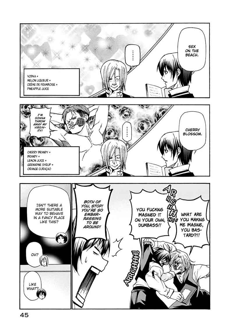 Grand Blue Manga Chapter 14 page 19 - A Man's Cocktail scene