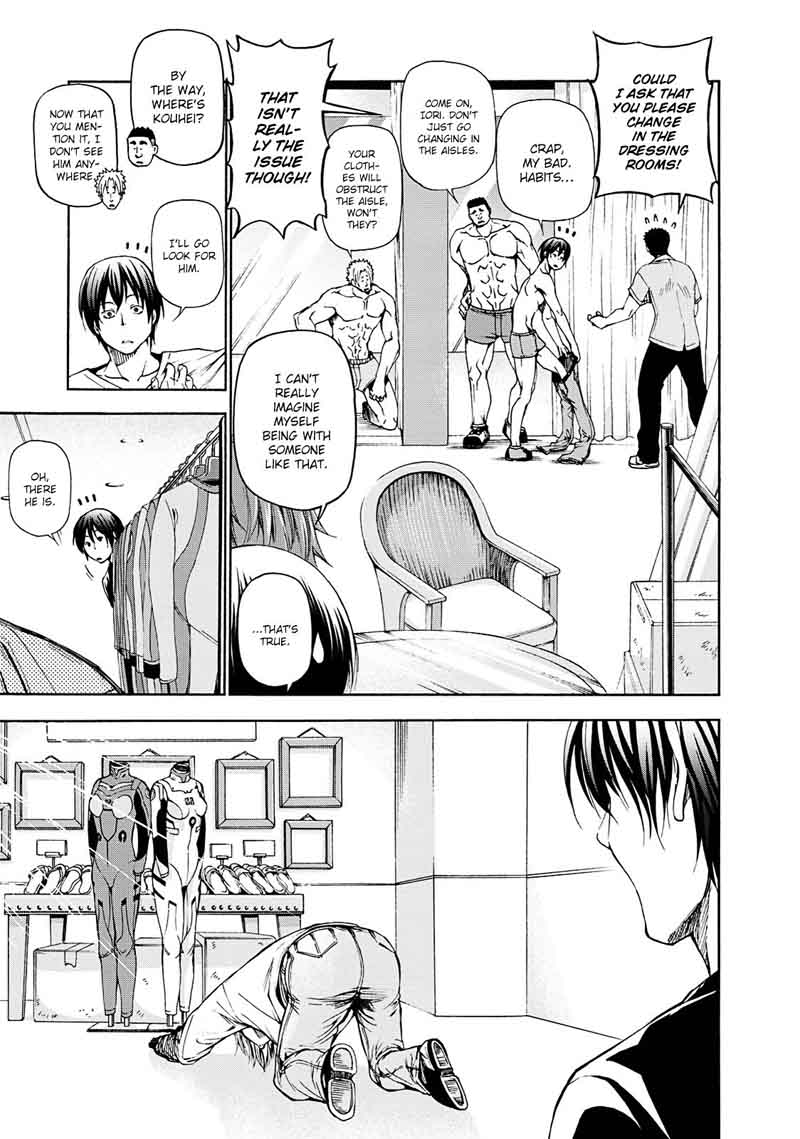 Grand Blue Manga Chapter 15 page 17 - Shopping! scene