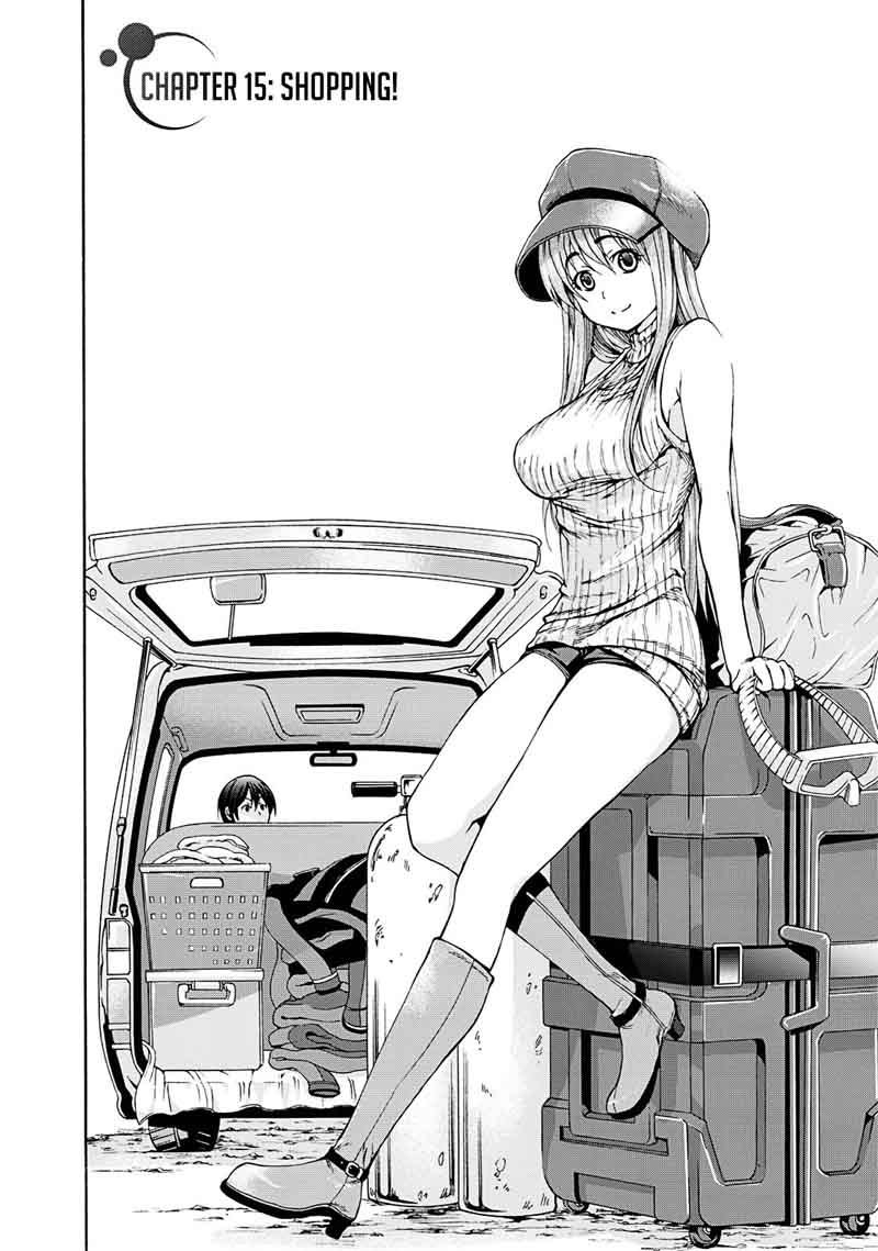 Grand Blue Manga Chapter 15 page 2 - Shopping! scene