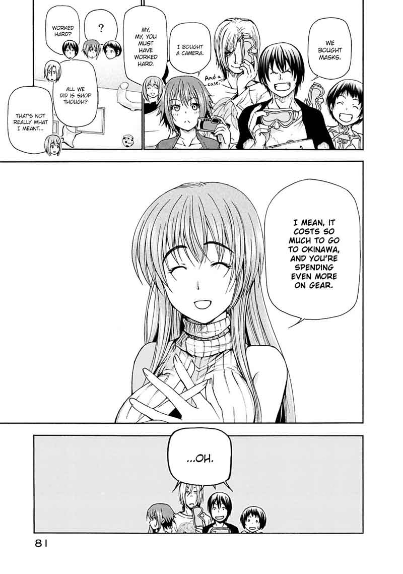Grand Blue Manga Chapter 15 page 25 - Shopping! scene