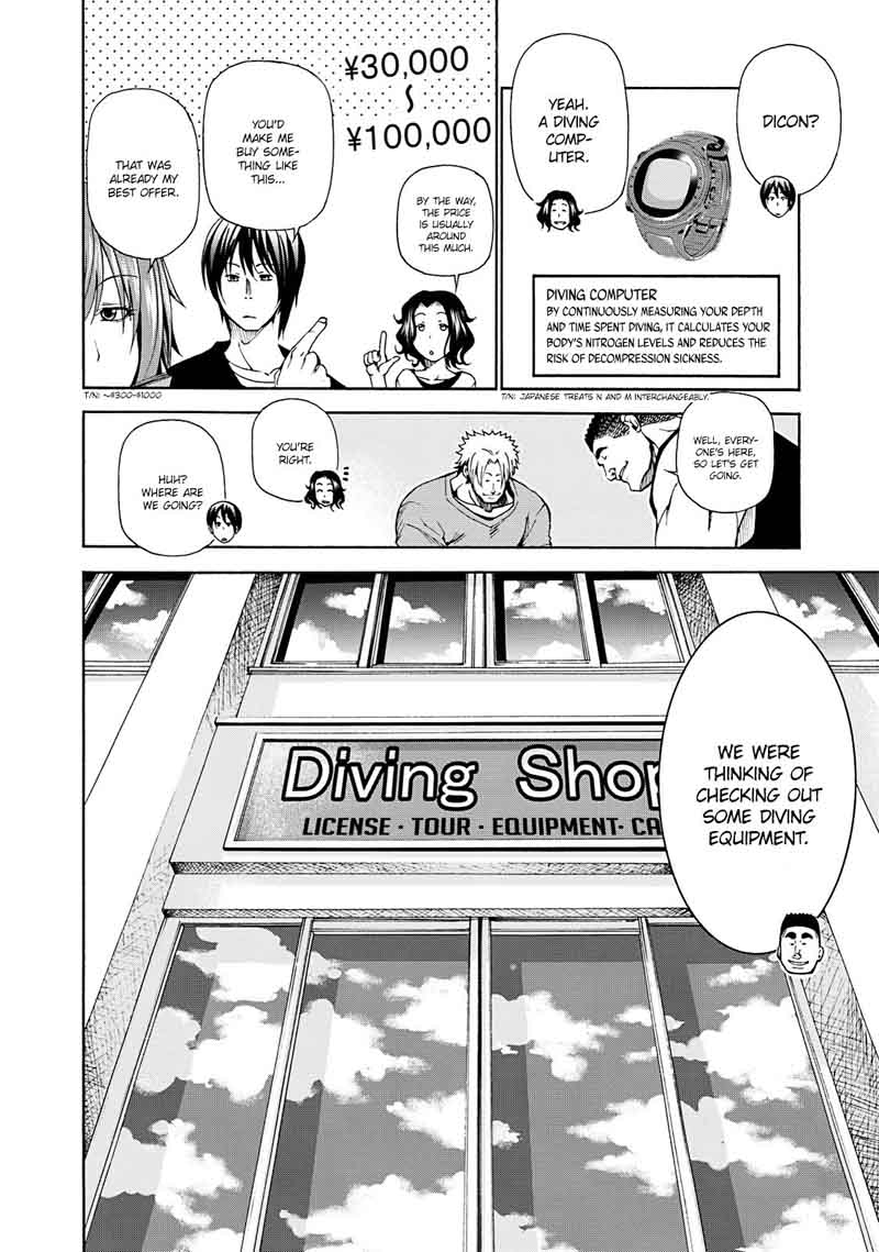 Grand Blue Manga Chapter 15 page 6 - Shopping! scene