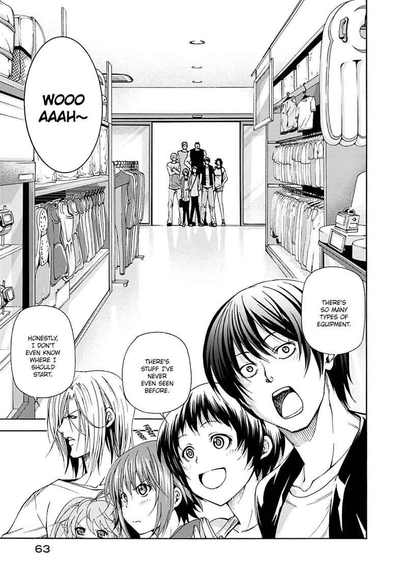 Grand Blue Manga Chapter 15 page 7 - Shopping! scene