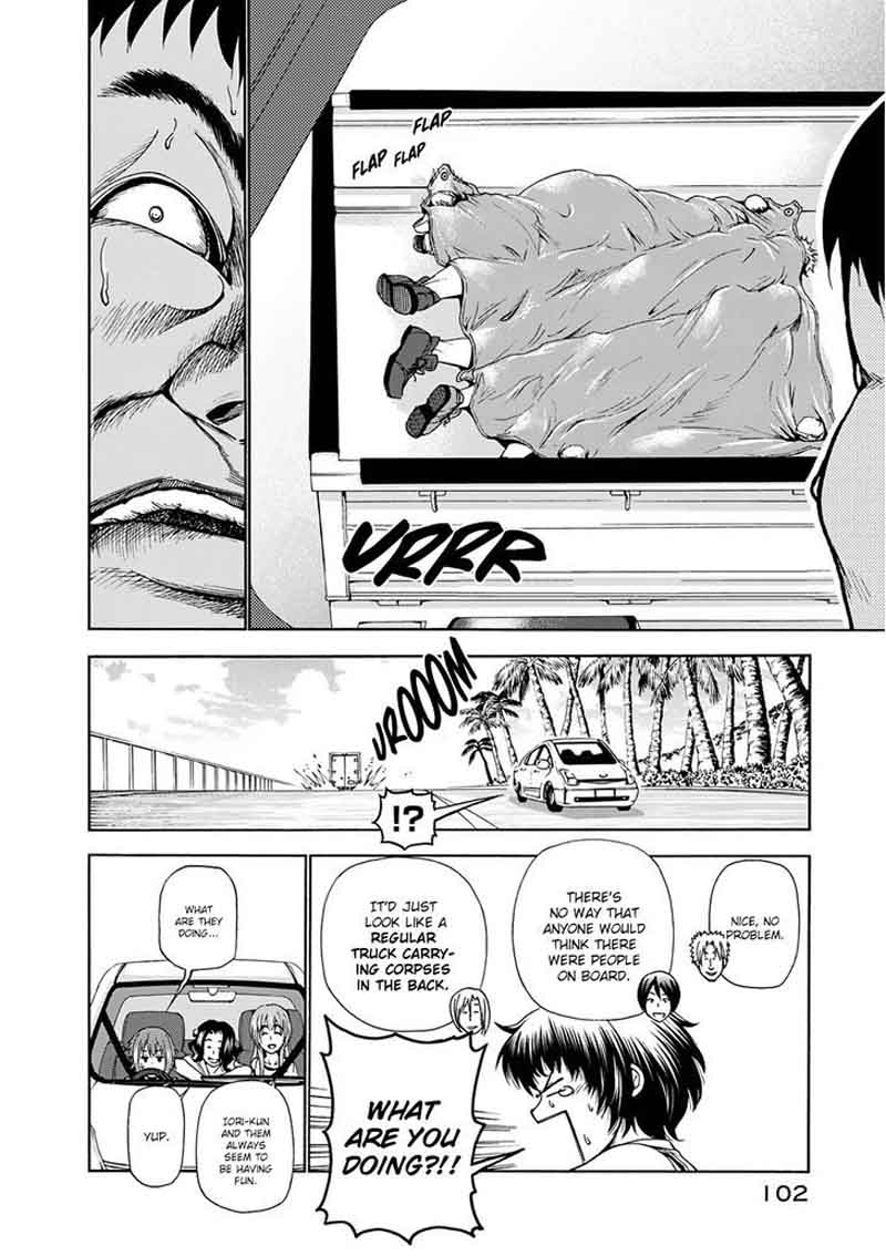 Grand Blue Manga Chapter 16 page 12 - Okinawa Landing! scene