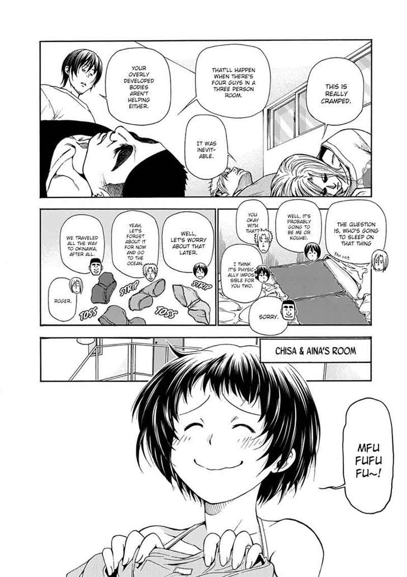 Grand Blue Manga Chapter 16 page 16 - Okinawa Landing! scene